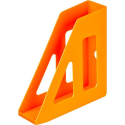 Вертикальный накопитель Attache Fantasy пластиковый оранжевый ширина 70 мм