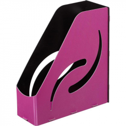 Вертикальный накопитель Attache Selection Neon пластиковый розовый ширина 109 мм