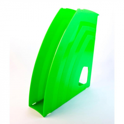 Вертикальный накопитель Attache Fantasy пластиковый зеленый ширина 65 мм (4 штуки в упаковке)