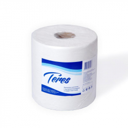 Полотенца бумажные в рулонах Терес Комфорт макси ЦВ Т-0160 1-слойные 6 рулонов по 230 метров