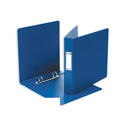 Папка на 2-х кольцах Bantex картон/пластик 35 мм синяя