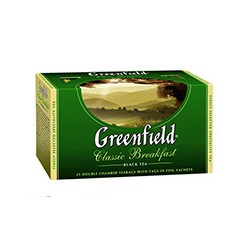 Чай Greenfield Classic Breakfast (черный фольгир., 25пак/уп)