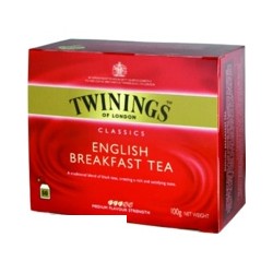 Чай Twinings English Breakfast Tea (черный, 50пак/уп)