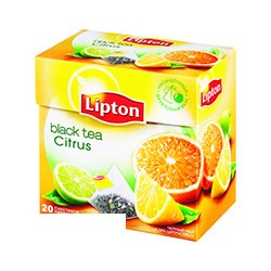 Чай Lipton Citrus черный пирамидки 20пак/пач