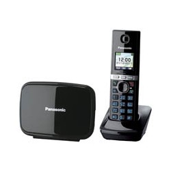 Телефон Panasonic KX-TG8081RUB(черн) АОН,TFT т/кн 200ном