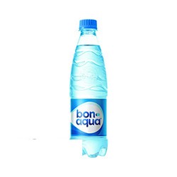 Вода питьевая газированная Bon Aqua (ПЭТ, 0,5л, 24шт/уп)