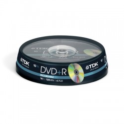 Носители информации TDK DVD+R 4,7 GB 16x CB/10