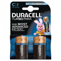 Батарейки Duracell Turbo Max C/LR14 2 штуки