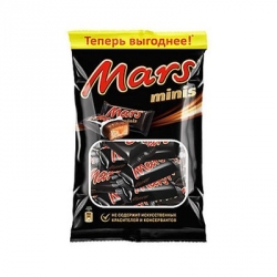 Шоколадные батончики Mars мини 182 г