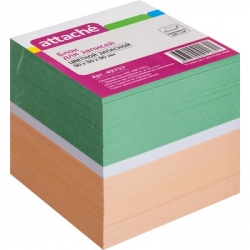 Блок-кубик запасной Attache (9 x 9 x 9, цветной)