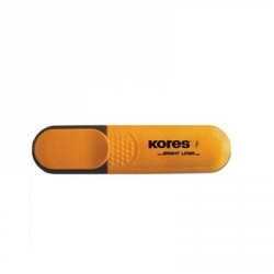  Текстовыделитель Kores оранжевый (толщина линии 1-5 мм)