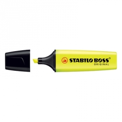 Текстовыделитель Stabilo Boss 70/24 желтый (толщина линии2-5 мм)