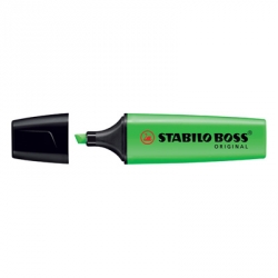Текстовыделитель Stabilo Boss 70/33 зеленый (толщина линии 2-5 мм)