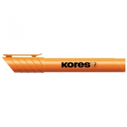 Текстовыделитель Kores оранжевый (толщина линии 1-4 мм)