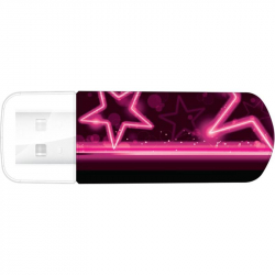 Флеш-память Verbatim 16GB Mini Neon Edition Pink