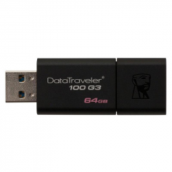 Флеш-память Kingston DataTraveler 100 G3 64Gb USB 3.0 черная