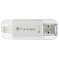 Флеш-память Transcend JetDrive 300 Go 64GB серебристый