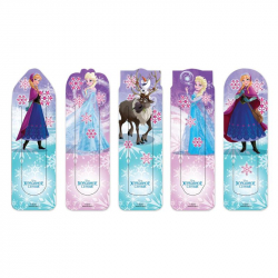 Закладка для книг Disney Холодное сердце (5 штук в наборе)