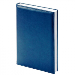 Ежедневник недатированный Attache Agenda искусственная кожа А6 144 листа синий (100х140 мм)