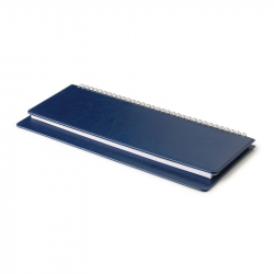 Планинг недатированный Attache Sidney искусственная кожа 64 листа синий (305х130 мм)