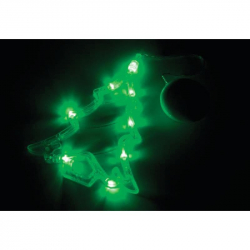 Фигура светодиодная Елочка на присоске зеленая