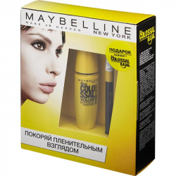 Подарочный набор женский Maybelline Colossal (тушь для ресниц 10.7 мл, карандаш для глаз)