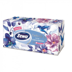 Салфетки Zewa Soft (20-20,5см, 3-слойные, белые, 90 штук) 