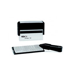 Штамп самонаборный Colop Printer 15-Set (69х10 мм, 2строки, 1 касса в комплекте) 