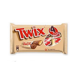 Шоколадный батончик Twix мультипак 220г (4шт.х 55г)