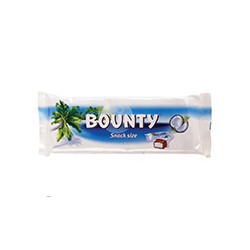 Шоколадные мини-батончики Bounty (упаковка из 7 штук по 27.5г)
