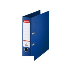 Папка-регистратор с арочным механизмом Esselte Стандарт Плюс (80мм, синяя, 50шт/уп) 