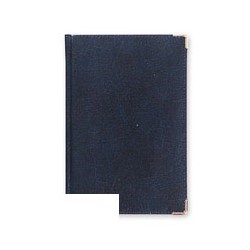 Ежедневник Bruno Visconti Imperium (А5, рециклированная кожа, темно-синий) 