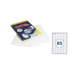 Этикетки MEGA Label (38,0*16,9мм, белые, 85шт. на листе A4, 100 листов) 