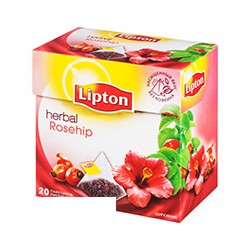 Чай Lipton Rich Rosehip травяной пирамидки 20пак/пач