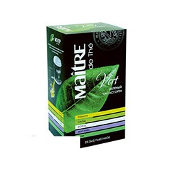 Чай зеленый Maitre (25 пакетиков в упаковке)