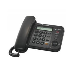 Телефон Panasonic KX-TS2358RUB черный