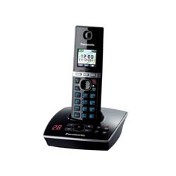 Телефон Panasonic KX-TG8061RUB(черн)АОН,TFT,а/о,200ном
