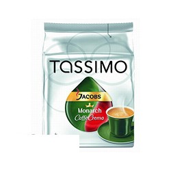 Капсулы для кофемашин Tassimo Caffe Crema 16 порций
