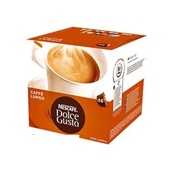 Капсулы для кофемашин NESCAFE DOLCE GUSTO Лунго 16x112г
