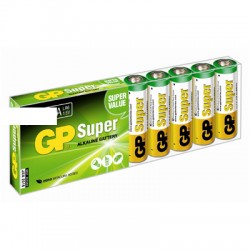 Батарейки GP Super пальчиковые AA LR6 (10 штук в упаковке)