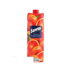 Напиток SANTAL красный сицилийский апельсин 1л