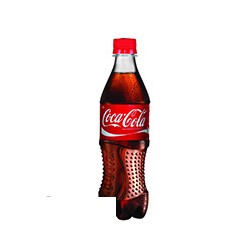 Вода газированная Coca-Cola (0,5л, 24 шт/уп)