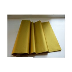 Скатерть бумажная Aster (золотой, 1 слой, 120х200см) 