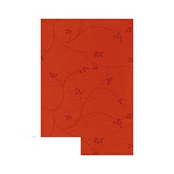 Скатерть бумажная Aster Creative (120х200см, однослойная, красная) 