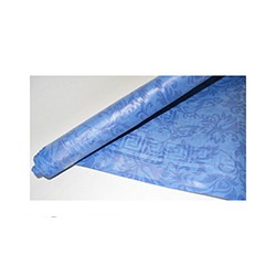 Скатерть бумажная Vitto Prestige 1,2*7 м синяя рулон с полимер.покр 