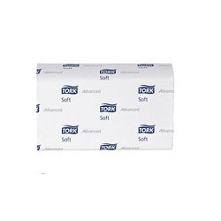 Полотенца бумажные для держателей Tork 120288 (белые с тиснением, 2-слойные, 21-136 листов в упаковке) 