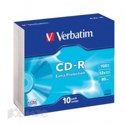 Носители информации Verbatim CD-R DL43415