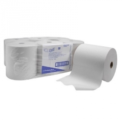 Полотенца бумажные в рулонах Kimberly-Clark 1-слойные 6 рулонов по 304 метра
