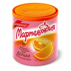 Мармелад Мармеландия апельсиновые дольки 250 г
