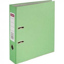 Папка с арочным механизмом Attache Colored light светло зеленая 75м